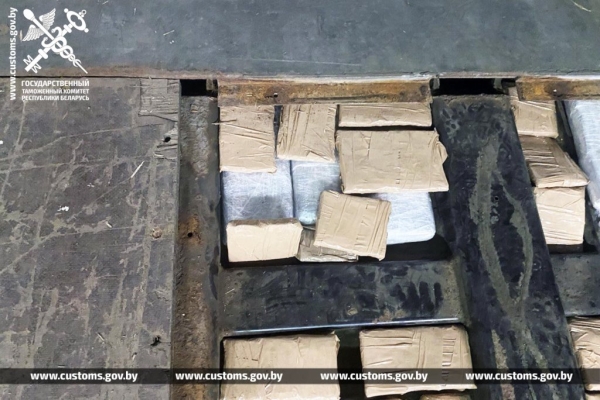 Россиянин пытался ввезти в Беларусь 154 кг гашиша – не вышло