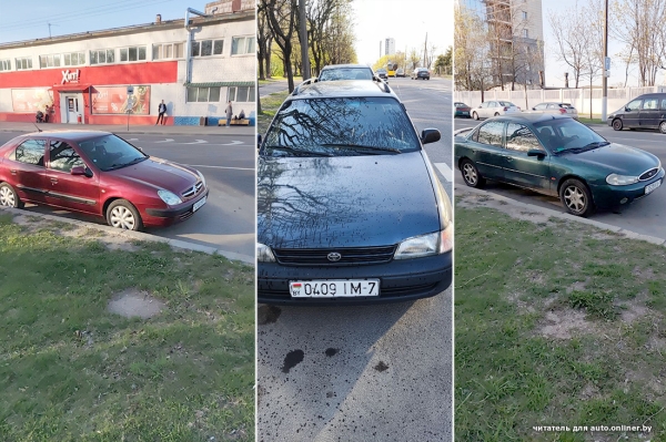 Кто-то облил десятки припаркованных машин гидравлическим маслом. Виновник попал на видео?