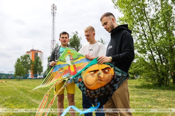 Фестиваль воздушных змеев «Майское небо Победы» в Бресте