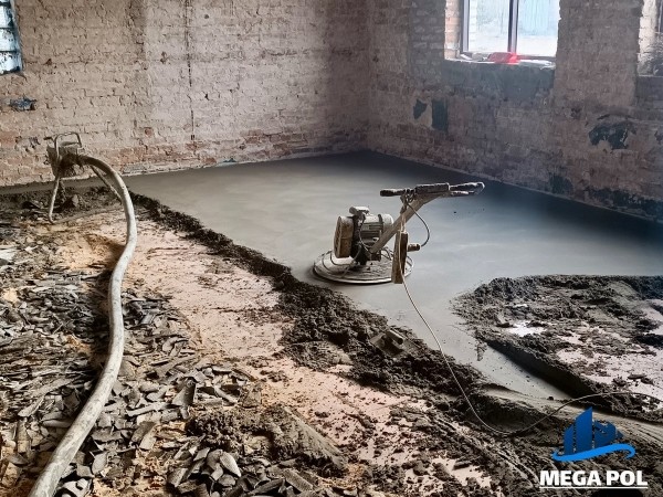 Идеально ровные полы под ключ с гарантией от компании «МегаПол». Полусухая стяжка в Бресте и области