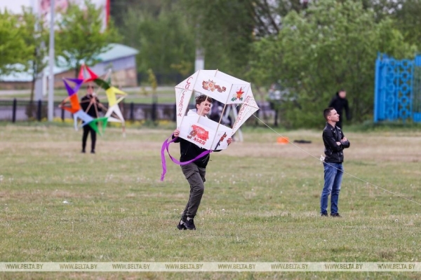 Фестиваль воздушных змеев «Майское небо Победы» в Бресте