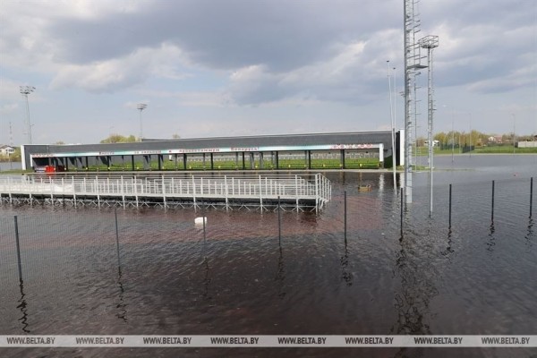 Паводок в Гомеле. Фотофакт