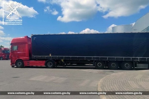 Брестские таможенники пресекли попытку незаконного перемещения товаров на сумму более 155 тыс. рублей