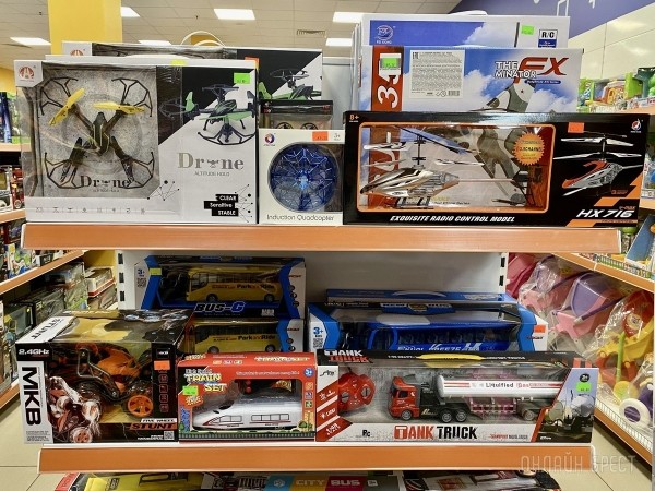 День защиты детей – еще один повод порадовать свое чадо крутыми подарками из «Детского мира» на Советской в Бресте. Фотообзор ассортимента