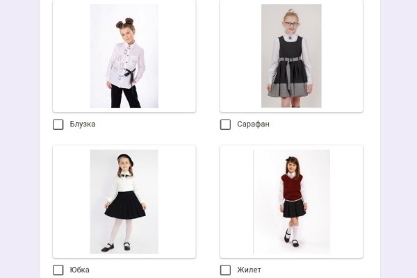 Жакет, юбка, бабочка... Белорусов просят решить, какие элементы школьной формы необходимы