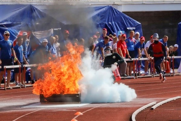 В Бресте завершился юниорский чемпионат мира по пожарно-спасательному спорту. У Беларуси – отличный результат