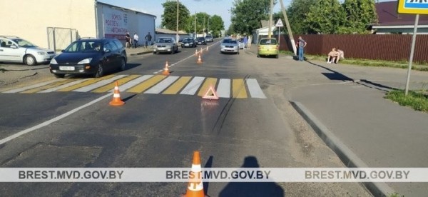 На Брестчине за сутки в ДТП пострадали три ребенка
