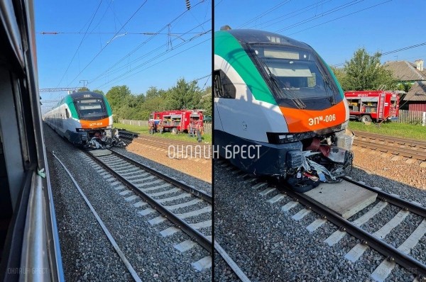 Поезд врезался в легковушку в Брестской области. Стали известны подробности