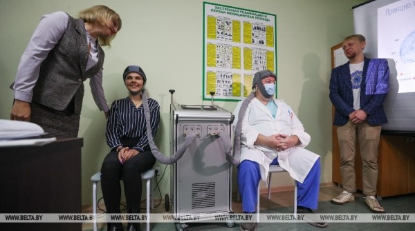 В Бресте представили аппарат терапевтической гипотермии российского производства