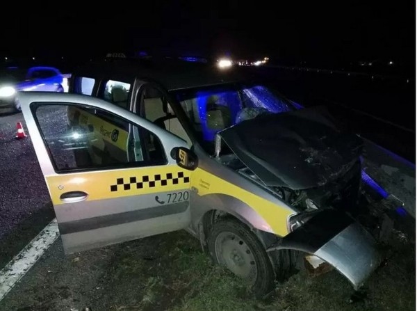 Жесткая авария на Р1 попала на видео