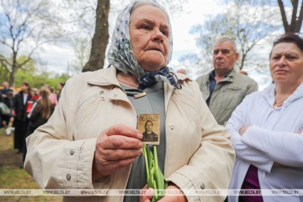 Трагедию деревни Лески 80-летней давности почтили в Каменецком районе