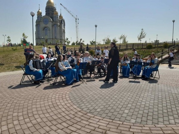 В парке 1000-летия проходит районный праздник «ДетиНового1000-летия»