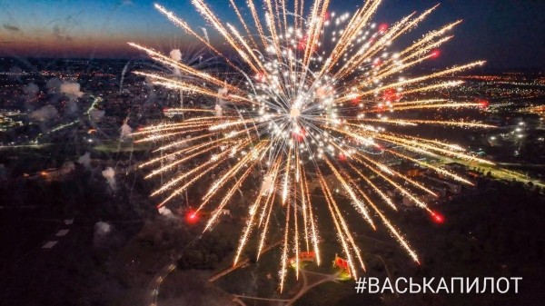 Праздничным салютом завершилось празднование Дня Победы в Бресте