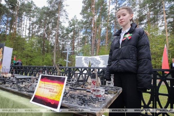 Трагедию деревни Лески 80-летней давности почтили в Каменецком районе