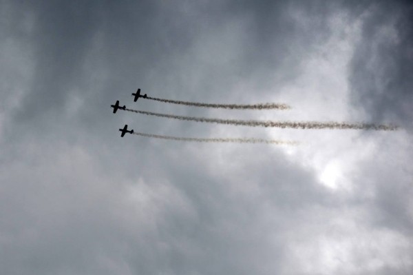 Торжественное открытие аэродрома под Брестом Торжественное открытие аэродрома под Брестом