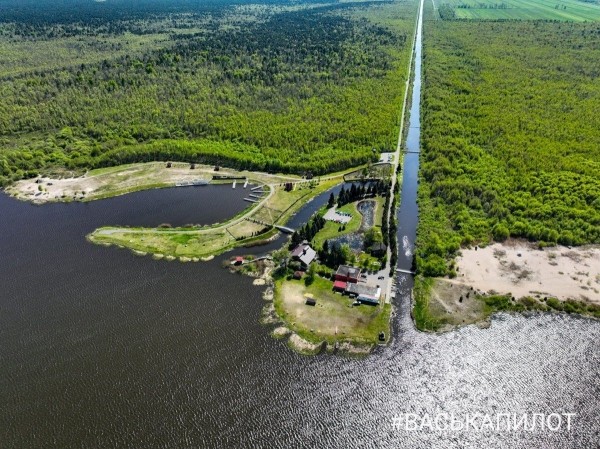 Озеро Выгонощанское в Брестской области
Озеро Выгонощанское в Брестской области