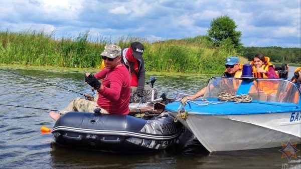 Под прицелом брестских спасателей любители рыбной ловли