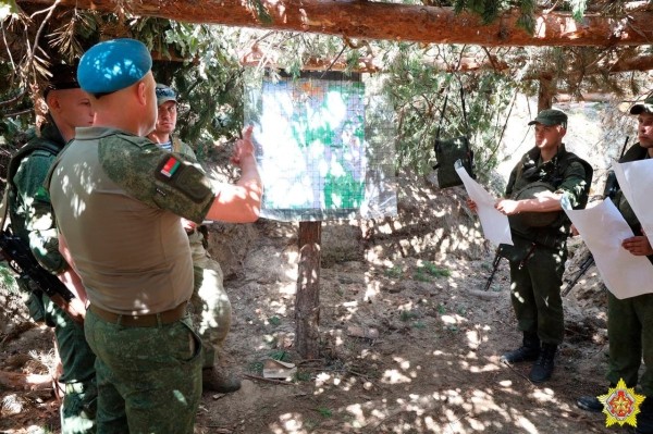С использованием лазерного оружия. На полигоне под Брестом очередные занятия
