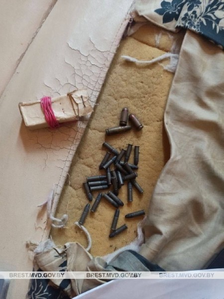 Житель Бреста хранил дома боеприпасы и газовый пистолет Житель Бреста хранил дома боеприпасы и газовый пистолет