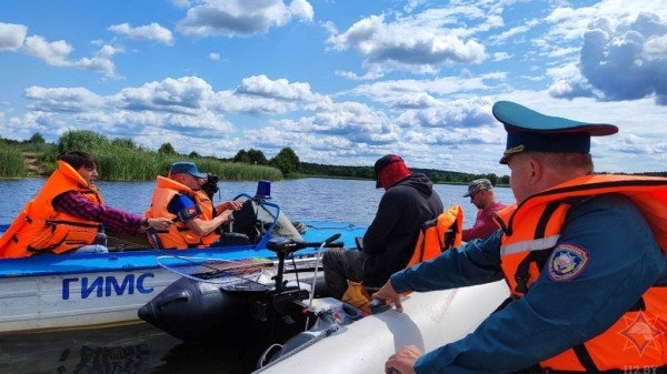 Под прицелом брестских спасателей любители рыбной ловли