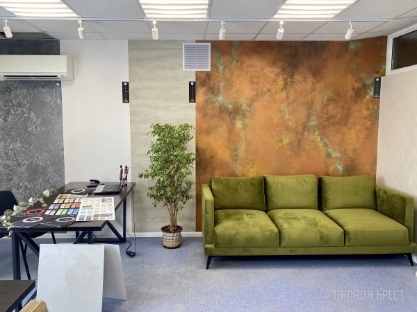 Это свежо и современно! Новый шоурум итальянской декоративной штукатурки и краски открылся в Бресте