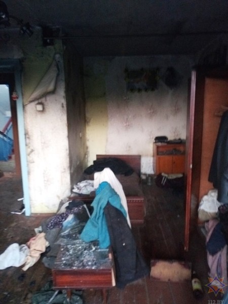 В Ганцевичах был пожар накануне «Дожинок»