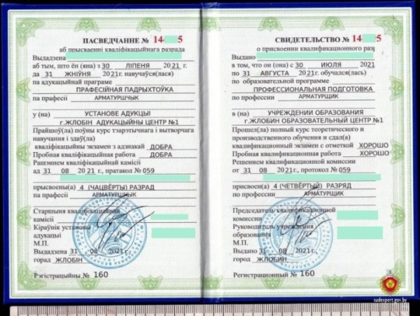Белорус при трудоустройстве предъявил документ несуществующего учреждения образования