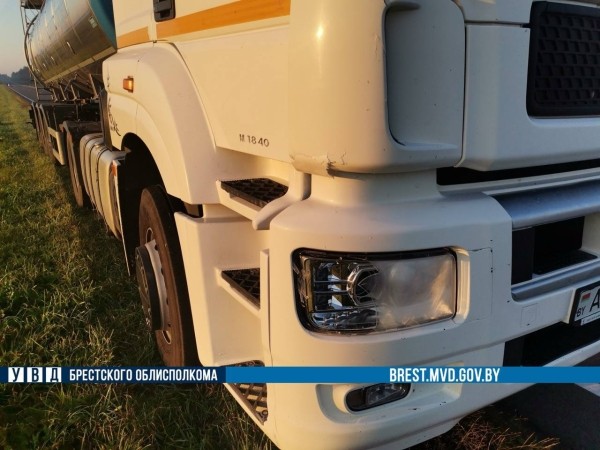 В Каменецком районе КАМАЗ насмерть сбил женщину