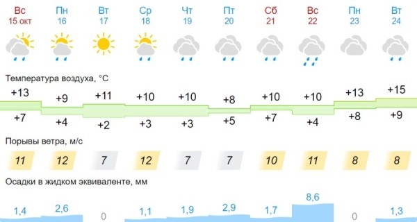 Синоптик Рябов рассказал, какая погода ждет белорусов на предстоящей неделе