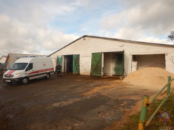 В полоцком районе спасатели достали молодого человека, зажатого в кормораздаточном прицепе. Видео и фото В полоцком районе спасатели достали молодого человека, зажатого в кормораздаточном прицепе. Видео и фото