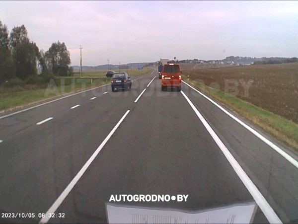 Это видео даже смотреть страшно: безумная ситуация на дорогах Беларуси