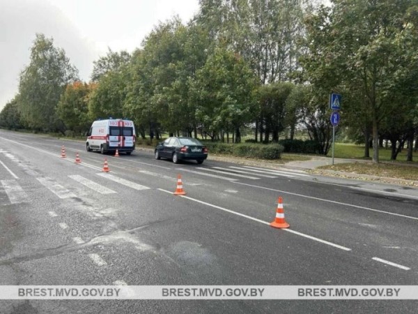 Женщину сбили на пешеходном переходе в Барановичах