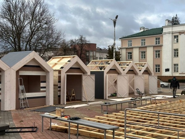 Брест готовится к Новому году