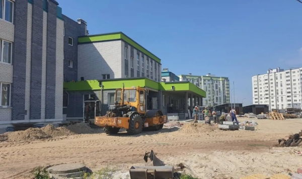 «Взрослый» подход к детскому саду. Завершается строительство д/с №8 в Бресте