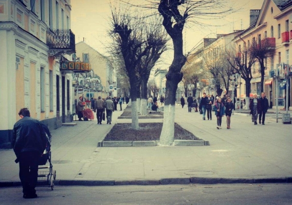 
                Брест, улица Советская, 1998 год
            