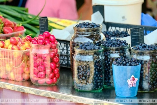Первые лесные ягоды появились на рынке в Березе. Цены Первые лесные ягоды появились на рынке в Березе. Цены