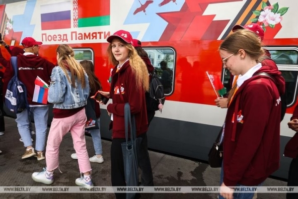 «Поезд Памяти» встретили в Бресте