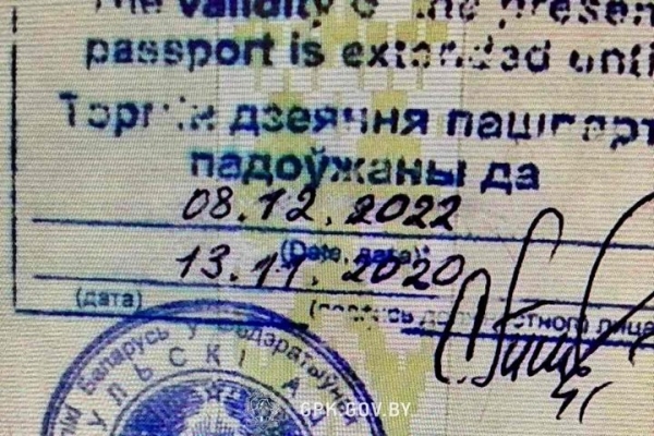 Белоруска изменила одну цифру в паспорте. На границе в Бресте это заметили