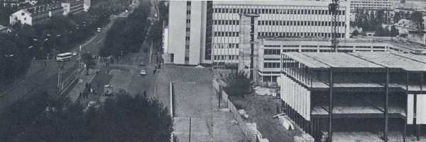 Посмотрите на старые фотографии ЦУМа в Бресте. На одной из фотографий можно увидеть, как он строился
Посмотрите на старые фотографии ЦУМа в Бресте. На одной из фотографий можно увидеть, как он строился