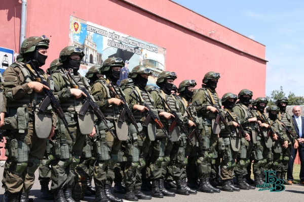 В Бресте проверили состояние боевой готовности отряда спецназначения