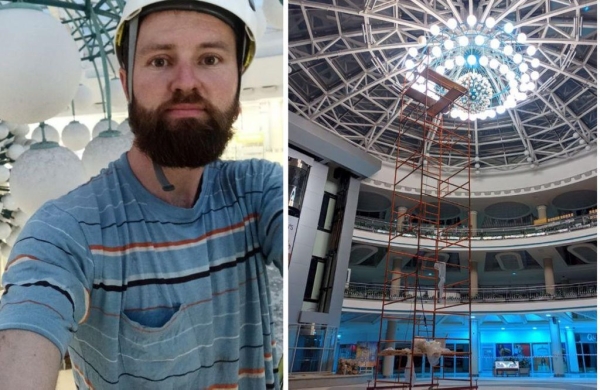 «У меня тоже иногда кровь стынет в жилах». Промышленный альпинист рассказал о своей работе и заработке