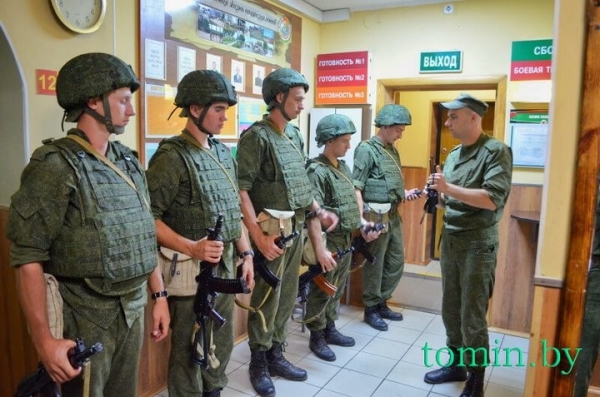 Занятия по боевой готовности прошли у брестских ракетчиков