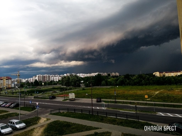 В Брестской области на завтра объявлен оранжевый уровень