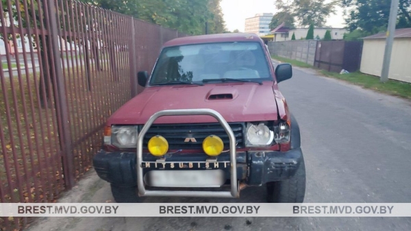 В Бресте на Пионерской произошло ДТП